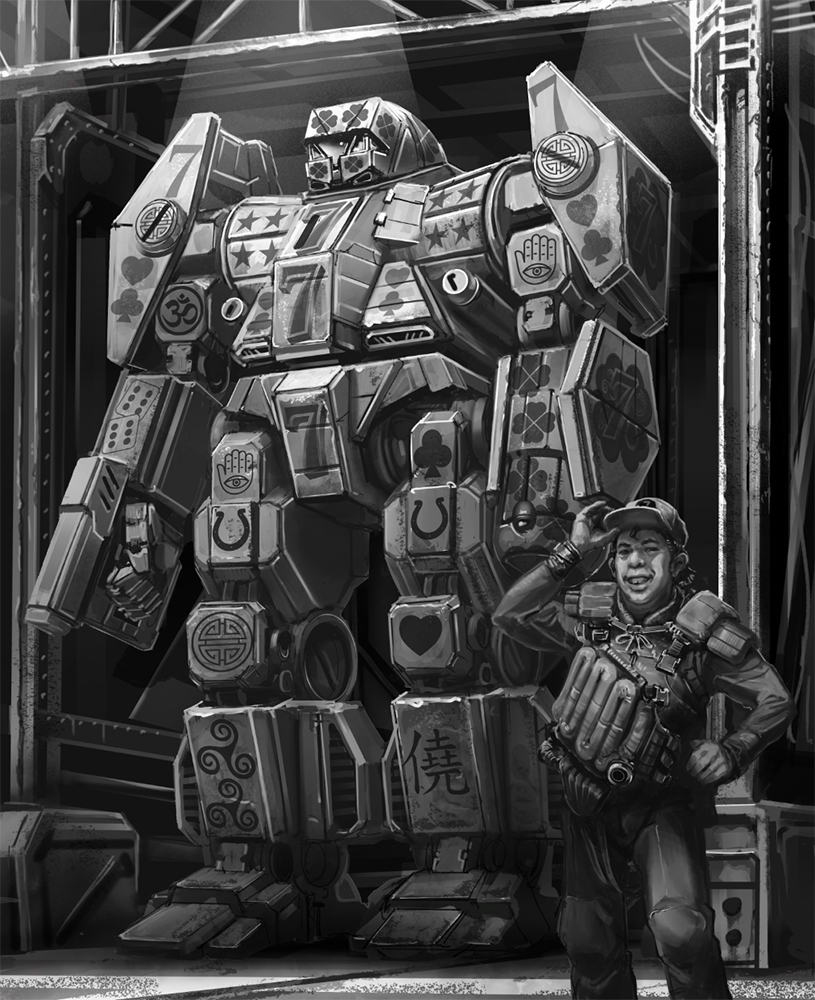 The legend of Terry Ford and the Lucky Number 7. Astray3